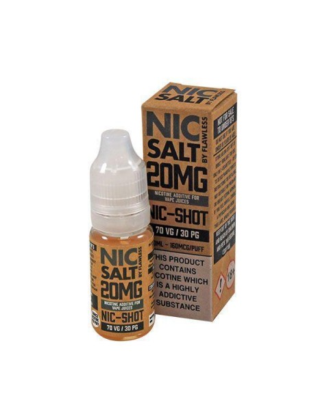 Flawless Nic Shot Nic Salt 10ml