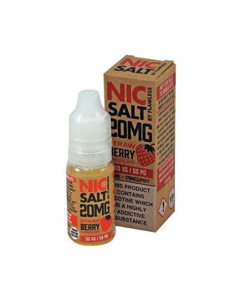 Flawless Strawberry Nic Salt 10ml