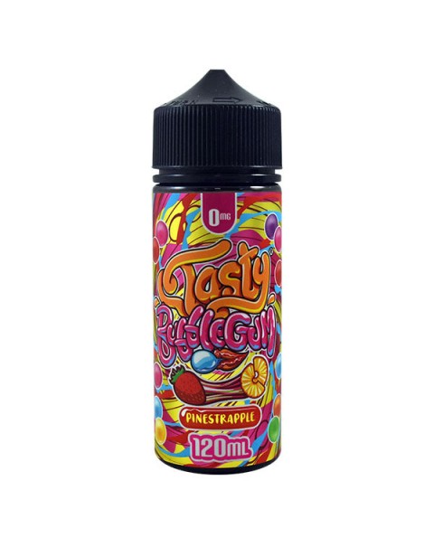 Tasty Fruity Bubblegum: Pinestrapple 0mg 100ml Short Fill E-Liquid