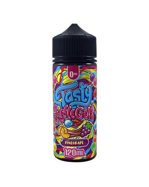 Tasty Fruity Bubblegum: Pinegrape 0mg 100ml Short Fill E-Liquid