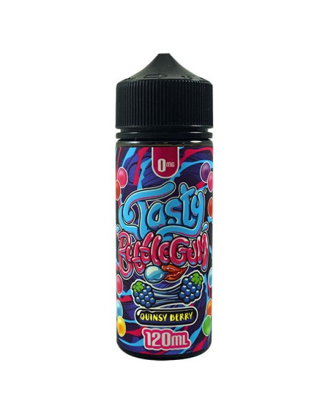 Tasty Fruity Bubblegum: Quinsy Berry 0mg 100ml Short Fill E-Liquid