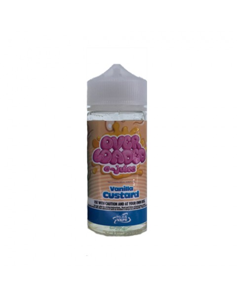 Loaded E-Juice Vanilla Custard E-Liquid 100ml Short Fill