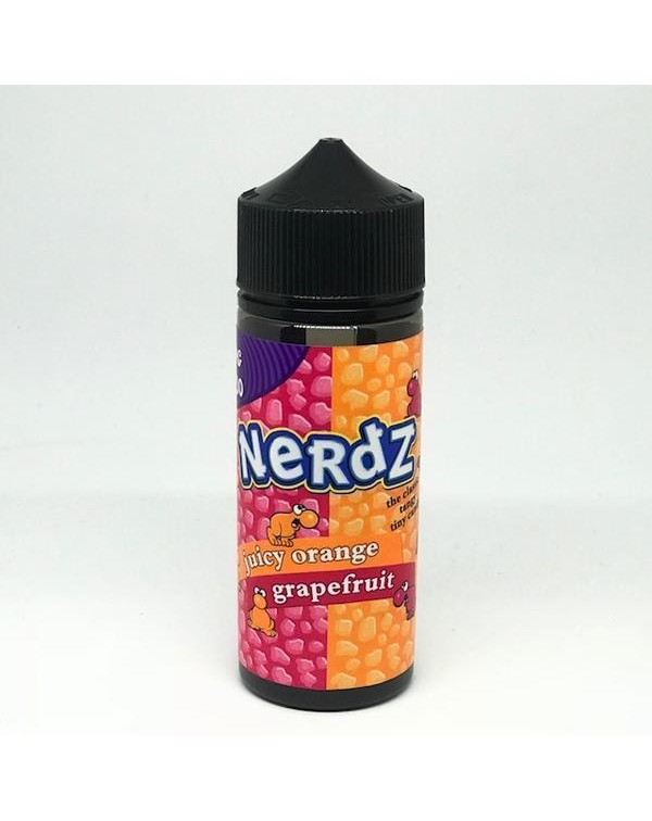 Nerdz Juice Juicy Orange Grapefruit E-Liquid 100ml...