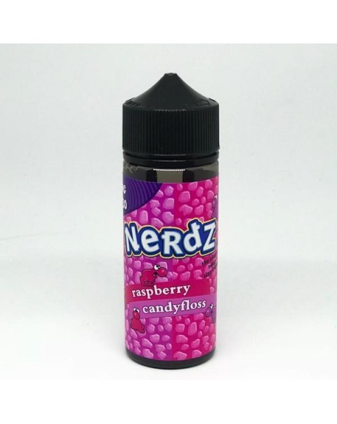 Nerdz Juice Raspberry Candyfloss E-Liquid 100ml Short Fill