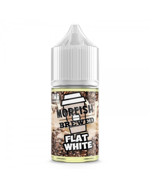 Moreish Puff Brewed Flat White 0mg 25ml Short Fill E-Liquid