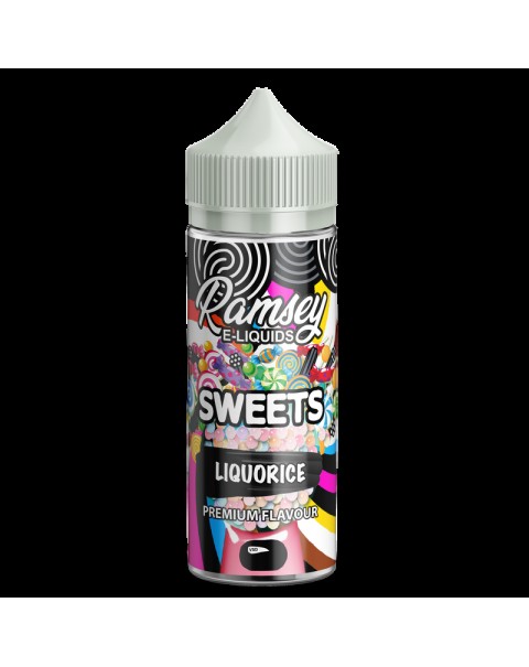 Ramsey E-Liquids Sweets Licorice 0mg 100ml Short Fill E-Liquid