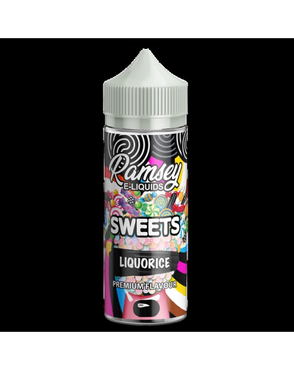 Ramsey E-Liquids Sweets Licorice 0mg 100ml Short F...