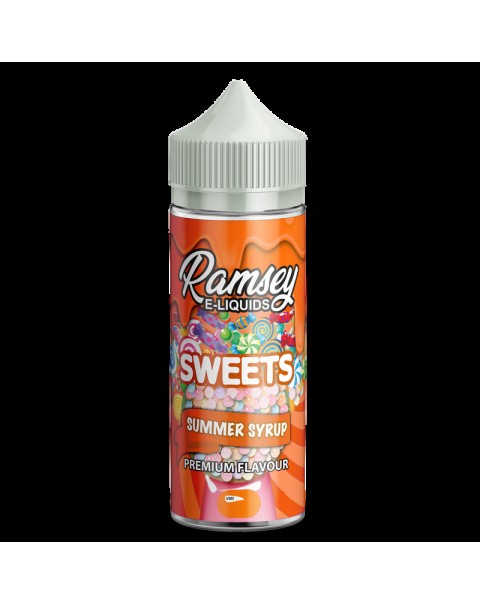 Ramsey E-Liquids Sweets Summer Syrup 0mg 100ml Short Fill E-Liquid