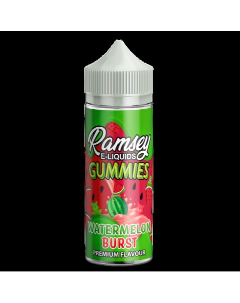 Ramsey E-Liquids Gummies Watermelon Burst 0mg 100ml Short Fill E-Liquid