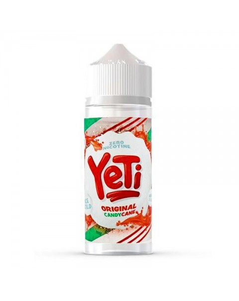 Yeti Candy Cane: Original 0mg 100ml Short Fill E-Liquid