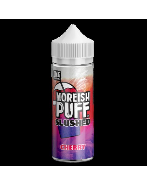 Moreish Puff Slushed Cherry 0mg 100ml Short Fill E-Liquid