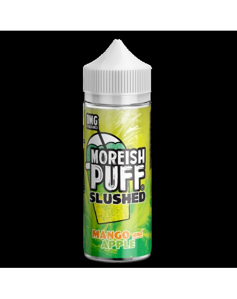 Moreish Puff Slushed Mango & Apple 0mg 100ml Short Fill E-Liquid