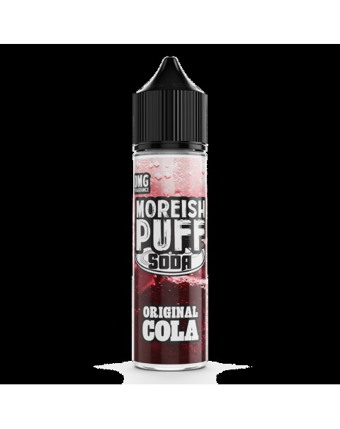 Moreish Puff Soda Original Cola 0mg 50ml Short Fill E-Liquid