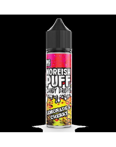 Moreish Puff Candy Drops Lemonade & Cherry 0mg 50ml Short Fill E-Liquid