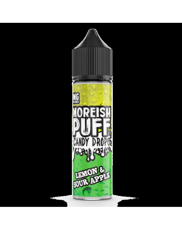 Moreish Puff Candy Drops Lemon & Sour Apple 0m...