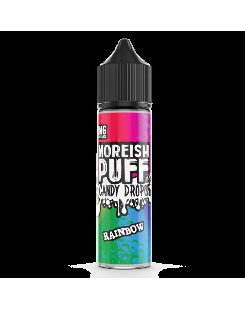 Moreish Puff Candy Drops Rainbow 0mg 50ml Short Fill E-Liquid