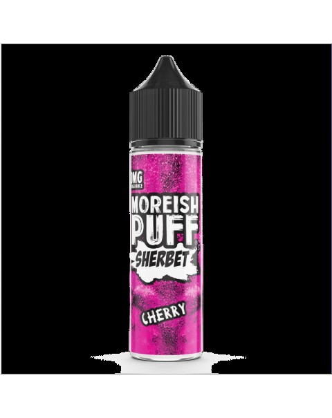 Moreish Puff Sherbet Cherry 0mg 50ml Short Fill E-Liquid