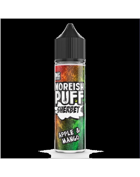 Moreish Puff Sherbet Apple & Mango 0mg 50ml Short Fill E-Liquid