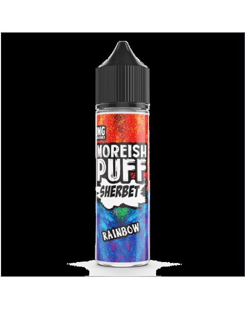 Moreish Puff Sherbet Rainbow 0mg 50ml Short Fill E-Liquid