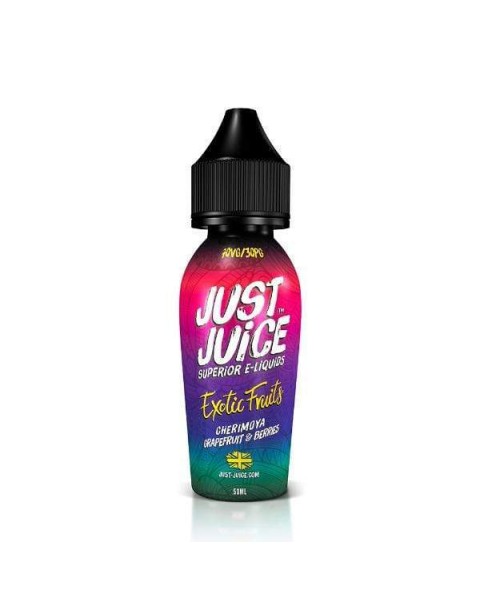 Just Juice Cherimoya Grapefruit & Berries 0mg 50ml Short Fill E-Liquid