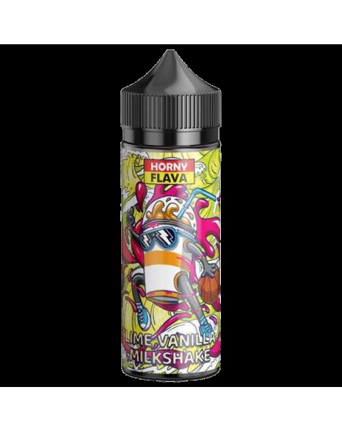 Horny Flava Lime Vanilla Milkshake 0mg 100ml Short Fill E-Liquid