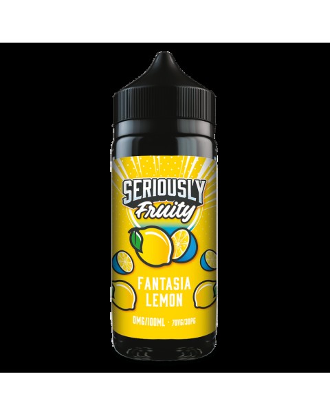 Doozy Vape Seriously Fruity: Fantasia Lemon 0mg 100ml Short Fill E-Liquid