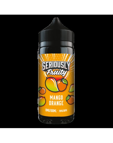 Doozy Vape Seriously Fruity: Mango Orange 0mg 100ml Short Fill E-Liquid