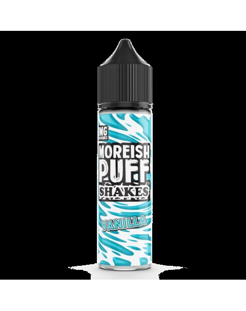 Moreish Puff Shakes Vanilla 0mg 50ml Short Fill E-Liquid