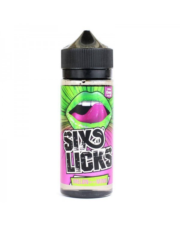 Six Licks Melon on My Mind E-Liquid 100ml Short Fi...