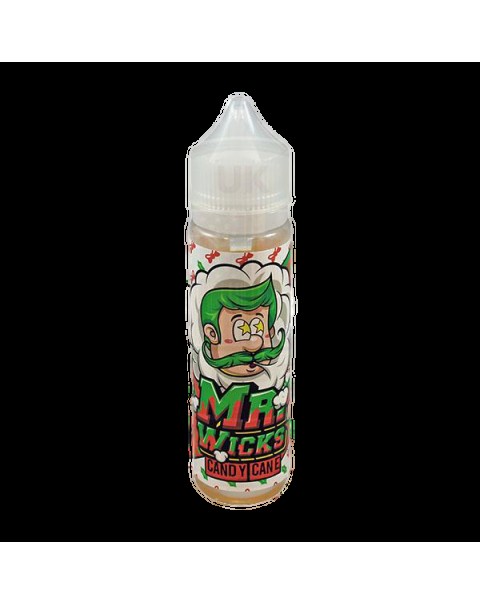 Mr Wicks Candy Cane E-Liquid 50ml Short Fill