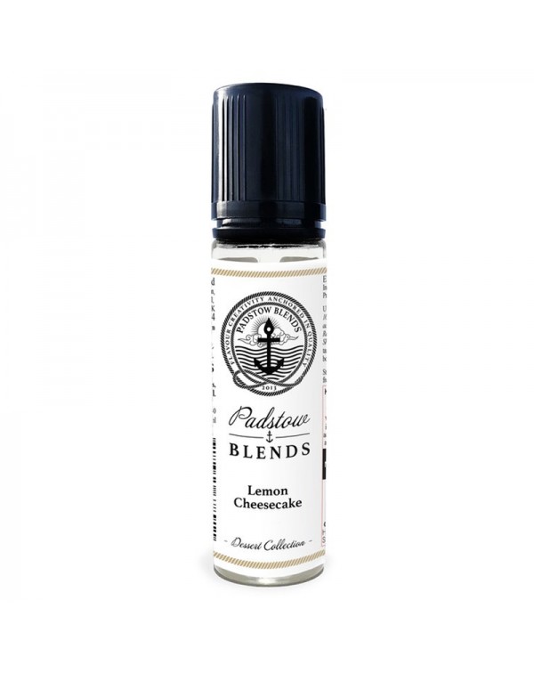 Padstow Blends Lemon Cheesecake 0mg 50ml Short Fil...