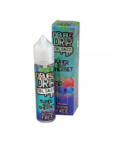 Double Drip Super Berry Sherbet E-Liquid 50ml Short Fill