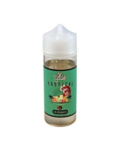 Juice Roll Upz Tropical Hi Punch E-Liquid 80ml Short Fill