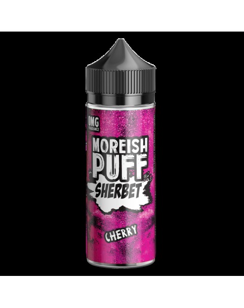 Moreish Puff Sherbet Cherry 0mg 100ml Short Fill E-Liquid