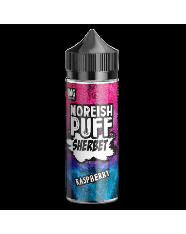 Moreish Puff Sherbet Raspberry 0mg 100ml Short Fil...