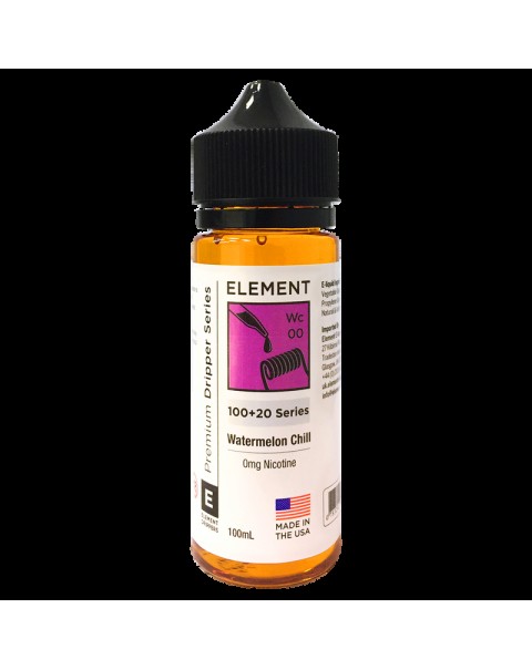 Element Watermelon Chill E-Liquid 100ml Short Fill