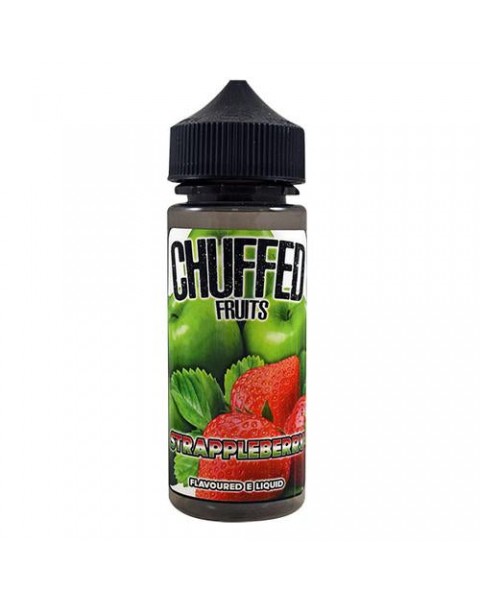 Chuffed Fruits: Strappleberry 0mg 100ml Short Fill E-Liquid