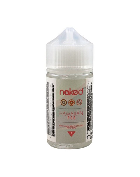 Naked 100 HawaIIan Pog 0mg 50ml Short Fills E-liquid