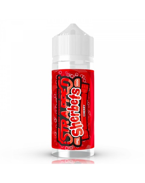 Strapped Cherry Sherbet 0mg 100ml Short Fill E-Liquid