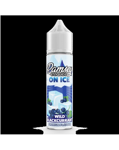 Ramsey E-Liquids On Ice Wild Blackcurrant 0mg 50ml Short Fill E-Liquid