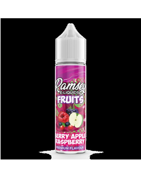 Ramsey E-Liquids Fruits: Berry Apple Raspberry  0mg 50ml Short Fill E-Liquid