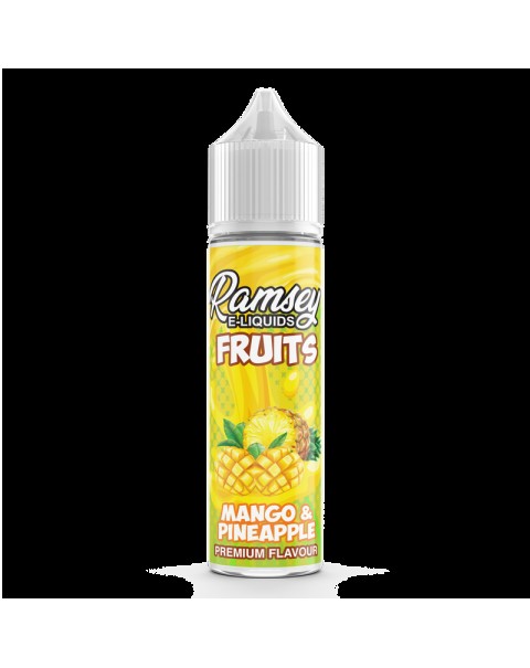 Ramsey E-Liquids Fruits: Mango & Pineapple  0mg 50ml Short Fill E-Liquid