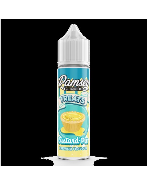 Ramsey E-Liquids Treats Custard Pie 0mg 50ml Short Fill E-Liquid