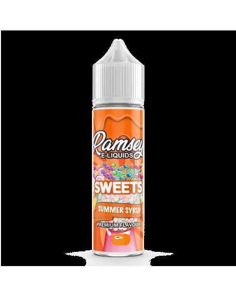 Ramsey E-Liquids Sweets: Summer Syrup 0mg 50ml Short Fill E-Liquid