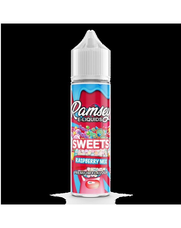 Ramsey E-Liquids Sweets: Raspberry Mix 0mg 50ml Sh...