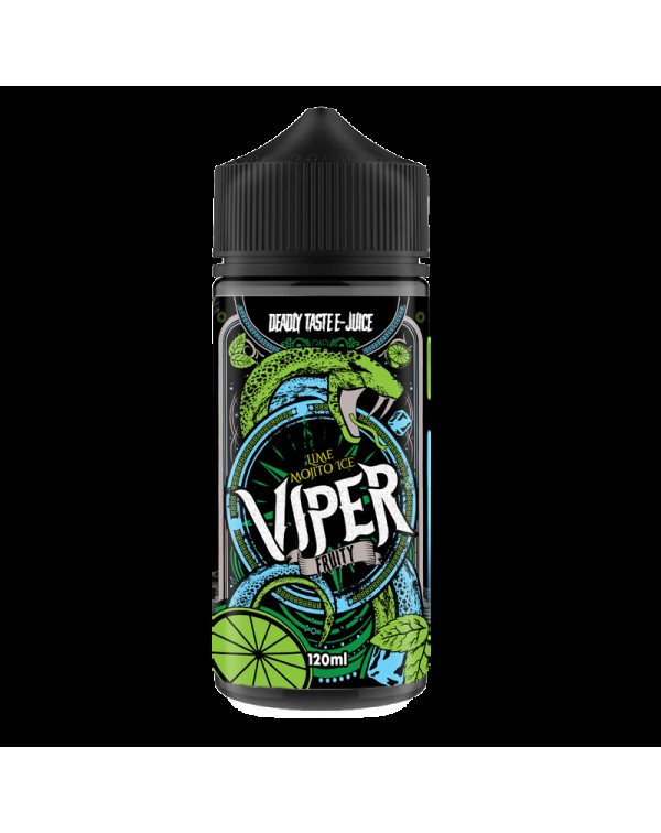 Viper E-Juice Lime Mojito Ice 0mg 100ml Short Fill...