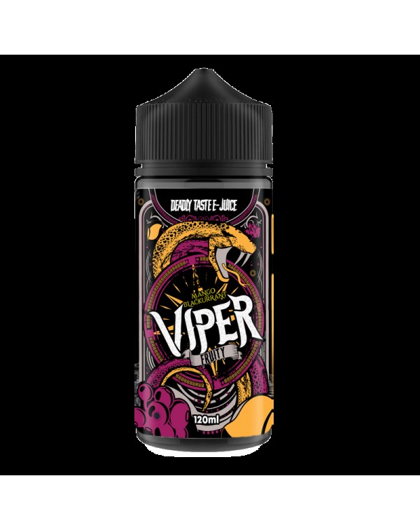 Viper E-Juice Mango Blackcurrant 0mg 100ml Short F...