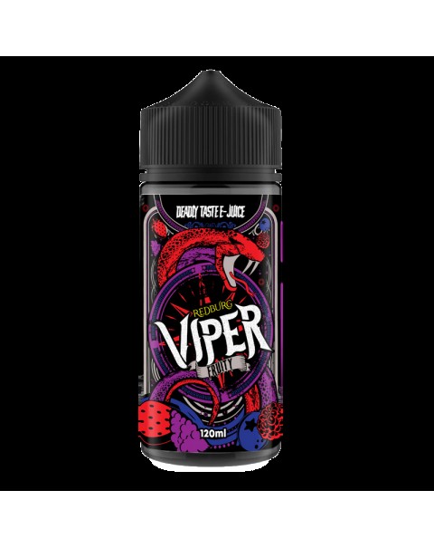 Viper E-Juice Redburg 0mg 100ml Short Fill E-Liquid