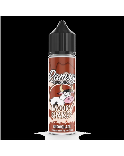 Ramsey E-Liquids Moody Shakes: Chocolate 0mg 50ml Short Fill E-Liquid