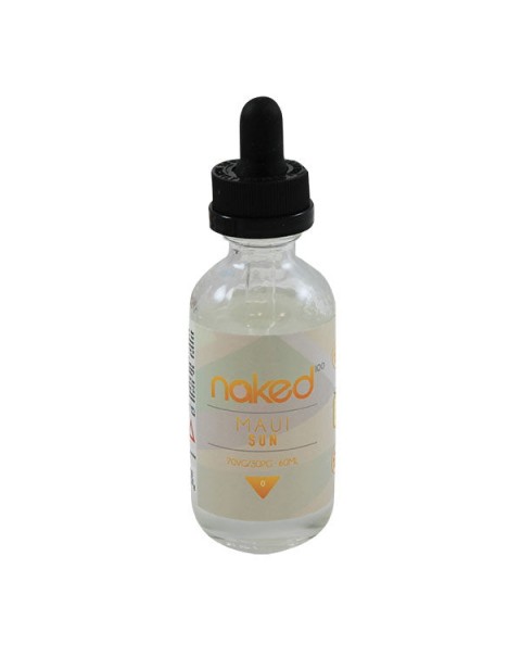 Naked 100 Maui Sun E liquid 50ml Short fill E-Liquid 0mg